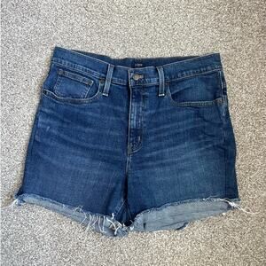 J. Crew Factory Classic Denim Short Beach Pool Casual Minimalist Womens Size 30